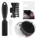 SOVONCARE Hair Wax Color Black 4.23 Oz Temporary Hair Color Wax Kit with Hair Brush Claw Clips for Women & Men Kid Daily Use Party Cosplay Halloween Christmas #4 Classic Black-set