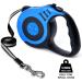Pets Playground Retractable Dog Lead | Glow in the Dark Reflective Puppy Leash | Long Strong Heavy Duty Blue Lead - 5M - Buy Online on GoSupps.com