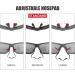 Qool Time Polarized Fish Sunglasses - Crystal Grey/Green, Ideal for Running, Driving, Golfing, and Cycling - Buy Online on GoSupps.com
