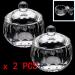 2Pcs Round Crystal Glass Dappen Dish for Nail Art Acrylic Liquid Powder Dappen Dish Glass Crystal Cup Glassware Tools - Buy Online on GoSupps.com