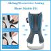 Foot Drop Orthotic Brace | Adjustable Ankle Splint for Sprained Ankle Support - Inflatable Stabilizer (Left S - Buy Online on GoSupps.com