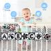 Shop Aolso Contrast Book & Stroller Toys - 4-Piece Black & White Sensory Set for Early Education - Buy Online on GoSupps.com