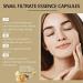 Snail Filtrate Face Serum Capsules 98% Moisture Snail Essence Anti Wrinkle Serum Hydrating Serum Anti-Aging Serum for Face with Snail Filtrate for Dull & Damaged Skin Fine Lines 30 Capsules - Buy Online on GoSupps.com