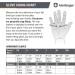 Pro Wristwrap Gloves 2.0 with Wrist Support for Weightlifting, Training, Fitness - Black Large - Buy Online on GoSupps.com
