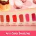 Jelly Lipstick Mud - Moisturizing Matte Velvet Lip Glaze & Cheek Blush with Aloe Vera | High Pigment Long Lasting Lip Makeup (05#Cupid 1 OZ - Buy Online on GoSupps.com