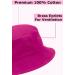 Utmost 100% Cotton & Denim Bucket Hat | Lightweight & Packable Sun Hat | Hot Pink | Large-X-Large - Buy Online on GoSupps.com