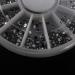Balawin 2X Silver Rhinestones Boxes Crystal Nail Manicure Nail 1.5 MM Wheel - Buy Online on GoSupps.com