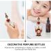 Lurrose Vintage Perfume Bottle Empty Refillable Perfume Bottle 25ml Glass Essential Oils Dropper Bottle(Red) - Buy Online on GoSupps.com
