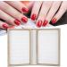 180 Colors Card Chart Nail Colour Display Book Gel Polish Nails Art Book for Salon Sample Showing Tools False Nail Tip Display Color Card Book (Color oscuro) - Buy Online on GoSupps.com