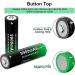 18650 Rechargeable Batteries 9900mAh - 8 Pack Li-ion Button Top for Headlamp & Flashlight | International Shipping - Buy Online on GoSupps.com