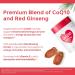 HUJ CoQ10 with Red Ginseng Formula - Heart Health & Energy Production Support with Coenzyme Q10 Red Ginseng Extract Vitamin E & PQQ - 60 Softgels - Buy Online on GoSupps.com