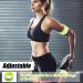 Deepton 6-Piece Bike Pants Bracket Set - Elastic Reflector Strap & Velcro Fastener - Reflective Tapes for Cycling & Jogging - Black & Neon Yellow Green - Buy Online on GoSupps.com