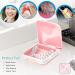 Whoobell Retainer Case - Cute Slim Night Mouth Guard Case with Lid Hinge | Large Aligner Case (Pink) - Ideal for Travel & Storage - Buy Online on GoSupps.com