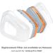 AirGearPro M-500 Reusable Respirator Mask with A1P2 Filters | Anti-Gas Anti-Dust | Gas Mask Ideal for Painting Woodworking Construction Sanding Spraying Chemicals DIY etc - Buy Online on GoSupps.com