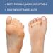 4 Pairs Hammer Toe Corrector Cushions - 3 Loop Toe Straightener & Separator for Overlapping Relief | Unisex Joint Realign Support (White + Beige - Buy Online on GoSupps.com