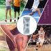 Neotech Care Bamboo Fiber Knee Support Sleeve - Lightweight Elastic Breathable Brace for Men Women - Grey (Size S) - Buy Online on GoSupps.com