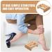Buy Gatuida Wooden Massage Roller - Hand & Foot Muscle Relaxation Ball - Best Manual Body Roller for Calf & Leg Relief | International Shipping Available - Buy Online on GoSupps.com