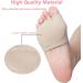 Metatarsal Pads Foot Cushion Pads for Women and Men Fabric Soft Socks for Supports Feet Pain Relief Metatarsal Sleeve Pads for Mortons Neuroma Metatarsalgia Calluses Blisters (Beige-L(UK6-9)) - Buy Online on GoSupps.com