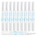 Whiter Image Mini Togo Teeth Whitening Pen 10 Pack Erases Teeth Stains and Strengthens Enamel Restorative Serum Gel That Reverses Enamel Damage from Bleaching On The Go for Up to 150 Applications