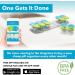 Sagely Smart XL Weekly Pill Organizer - AM/PM Twice a Day Pill Box with Free Reminder App - 7 Day Travel Containers - Blue/Green - Buy Online on GoSupps.com
