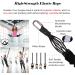 Heavy Duty Bungee Resistance Band Set for Workout | Anti-Breaking Yoga Bungee Cord for Dance & Weight Loss (X-Large 170.6-220.5 lbs - Buy Online on GoSupps.com