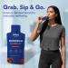 Liquid Magnesium Glycinate On The Go 3 in 1 Magnesium Citrate Liquid Malate Liquid Magnesium Supplement to Supports Sleep Calm Muscle Recovery Energy & Fast Absorbing Travel Friendly15 Sachets - Buy Online on GoSupps.com
