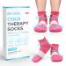 BB CARE Cold Therapy Socks - Reusable Cooling Socks for Hot Feet - Ice Socks for Feet - Ice Bath Socks for Plantar Fasciitis  Arthritis  Postpartum Foot  Sprains & Swelling - Pink 9.8 inch Medium Pink (Medium  9.8 Inches...