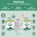 Certified Organic Spirulina - 180 capsules - Vegan - Made in Canada - Buy Online on GoSupps.com