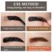 Peel Off Tattoo Eyebrow Gel - Natural & Waterproof Eye Brow Makeup (Brown) - Buy Online on GoSupps.com
