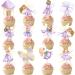 Purple Fairy Party Cupcake Toppers Fairies Party Cupcake Toppers 24Pcs Fairy Garden Party Cake Picks Fairy Tale Birthday Party Decorations for Fairyland Elf Baby Shower Supplies - Buy Online on GoSupps.com