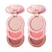 RoseFlower 2 Boxes 3 in1 highlighting blush and contouring all-in-one Makeup palette Portable Concealer Palette Ultra-fine powder suitable for all skin types Makeup Gift Set for girls and Women#C #3