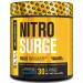 Jacked Factory Nitrosurge Build Pre Workout with Creatine for Muscle Building - Con Cret Creatine Powder & elevATP for Intense Energy Powerful Pump & Endless Endurance - 30 Servings Blue Raspberry