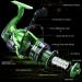 YONGZHI 131BB Fishing Reel - Lightweight & Ultra Smooth Spinning Reel for Saltwater/Freshwater - 1000 Green - Buy Online on GoSupps.com