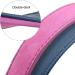 Didog Personalized Padded Leather Dog Collar with Engraved Name Tag - Soft & Durable for Small to Medium Dogs (40-50 cm Purple Set) - Buy Online on GoSupps.com