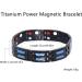 Titanium Magnetic Lymph Detox Bracelet for Weight Loss - Carbon Blue Therapy Gift for Dad - Buy Online on GoSupps.com