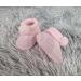 Royal Icon Newborn Baby Booties 0-3 Months - White Pink Pom Pom Booties | RI408 - Buy Online on GoSupps.com