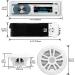 BOSS Marine Boat Stereo Sound System Speaker Package - MCK508WB.6, Single Din Radio, CD Player, Bluetooth, Two 6.5 Speakers, Dipole Antenna - Buy Online on GoSupps.com