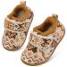 JOINFREE Baby Girl First Walking Shoes Anti-Slip Plush Baby Boys Slipper Shoes Cozy Toddlers Shoes 6.5/7 UK Child Bohemia