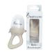 BABYLEDO Baby Fruit Pacifier with Teething Ring for Fruit and Vegetables Baby Teething Aid (Alpaca - Beige)