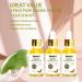 3 Pack Gua Sha Facial Oil Set - 99% Organic Jojoba Cold Pressed Vitamin E & C for Face Hair & Nails | Scented Massage Oil with Gua Sha Tool - Buy Online on GoSupps.com