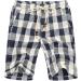 Shop Cewifo Men's Cropped Summer Shorts - Lightweight Linen Pants with Elastic Band No Inside Briefs A3-Blue 3XL - Buy Online on GoSupps.com