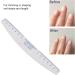 Nail File Set Professional Nail Buffer File Nail File Manicure Tools Washable Reusable 180/180 Grit Nail File Professional for Manicure Pedicure with Salon and DIY Nail Art - Buy Online on GoSupps.com