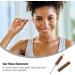 Ear Keychain Wax Tool - Gentle Earwax Curette Cleaning Tool for Baby, Kid & Adults - Brown - Buy Online on GoSupps.com
