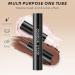 Dual-Ended Highlighter Contour Stick - Waterproof & Long Lasting 2 in 1 Cream Bronzer Stick for All Skin Tones - Buy Online on GoSupps.com