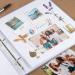 1DOT2 12x12 Large 3 Ring DIY Scrapbook Album with 30 Plastic Sleeves & 60 Pages - Gray Cover/White Pages for Baby, Travel, Wedding, Anniversary, Kids Adventures - Buy Online on GoSupps.com
