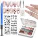 Palette de Gel Solide Vernis Ongles | Kit d' ponges D grad pour Vernis Ongles - Manucure D grad Artistique avec ponges et Pince M tallique pour Femmes et Filles Adultes Domicile - Buy Online on GoSupps.com