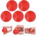 Verdant Touch Hand Grip Ball 5 Pack - Stress Relief Massage Grip Balls for Office & Home - Red Peach Shape - International Shipping Available - Buy Online on GoSupps.com