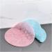 Massage Pillow Brush for Lazy Washing | Silicone Foot & Back Cleaner | 31cm Round Bath Artifact - Blue - Buy Online on GoSupps.com