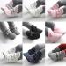 TMEOG Baby Booties Slippers | Infant Winter Shoes for Boys & Girls 6-12 Months | Dark Grey Star Design - Buy Online on GoSupps.com
