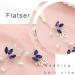 Flatser Blue Crystal Wedding Hair Vine - Silver Pearl Rhinestone Bridal Headpiece for Women - Buy Online on GoSupps.com